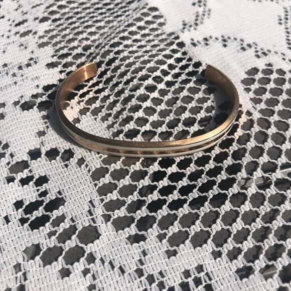 Daniel Wellington Emalie Rose Gold + White Enamel Bracelet size M - Picture 3 of 8